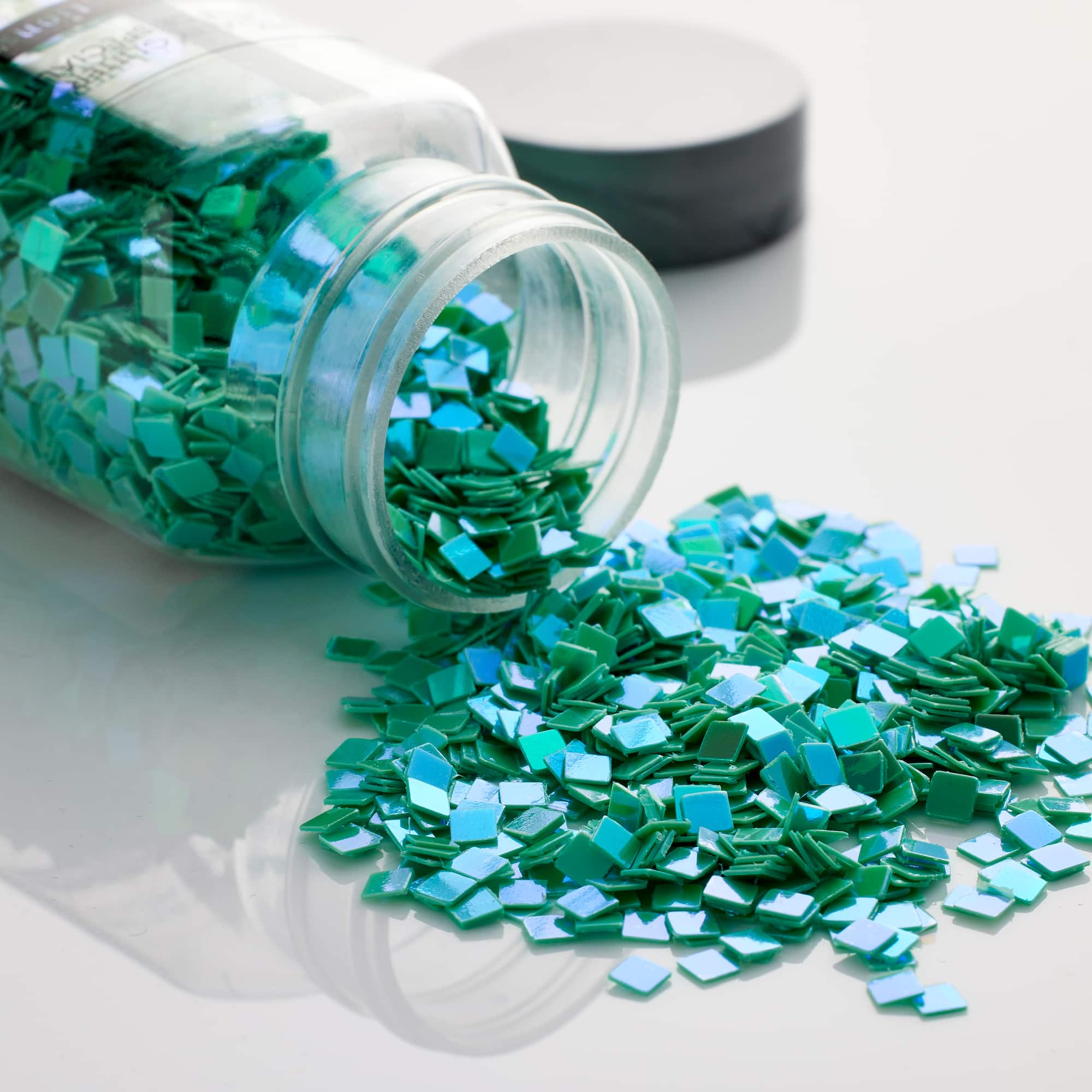 12 Pack: Square Shaped Specialty Glitter by Recollections™